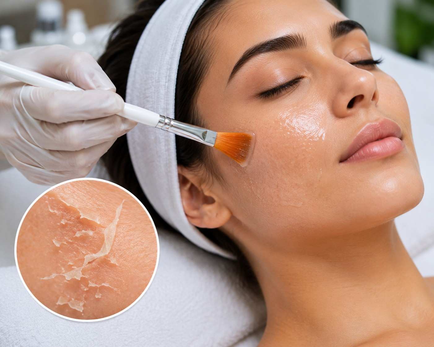 Chemical peeling for skin pigmentation