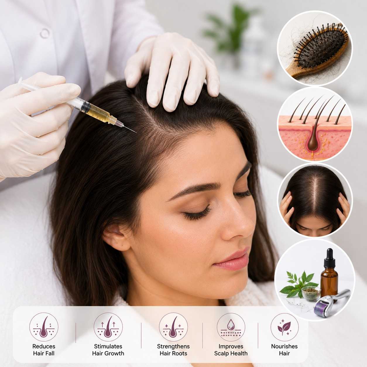 Hair fall treatment in Baner