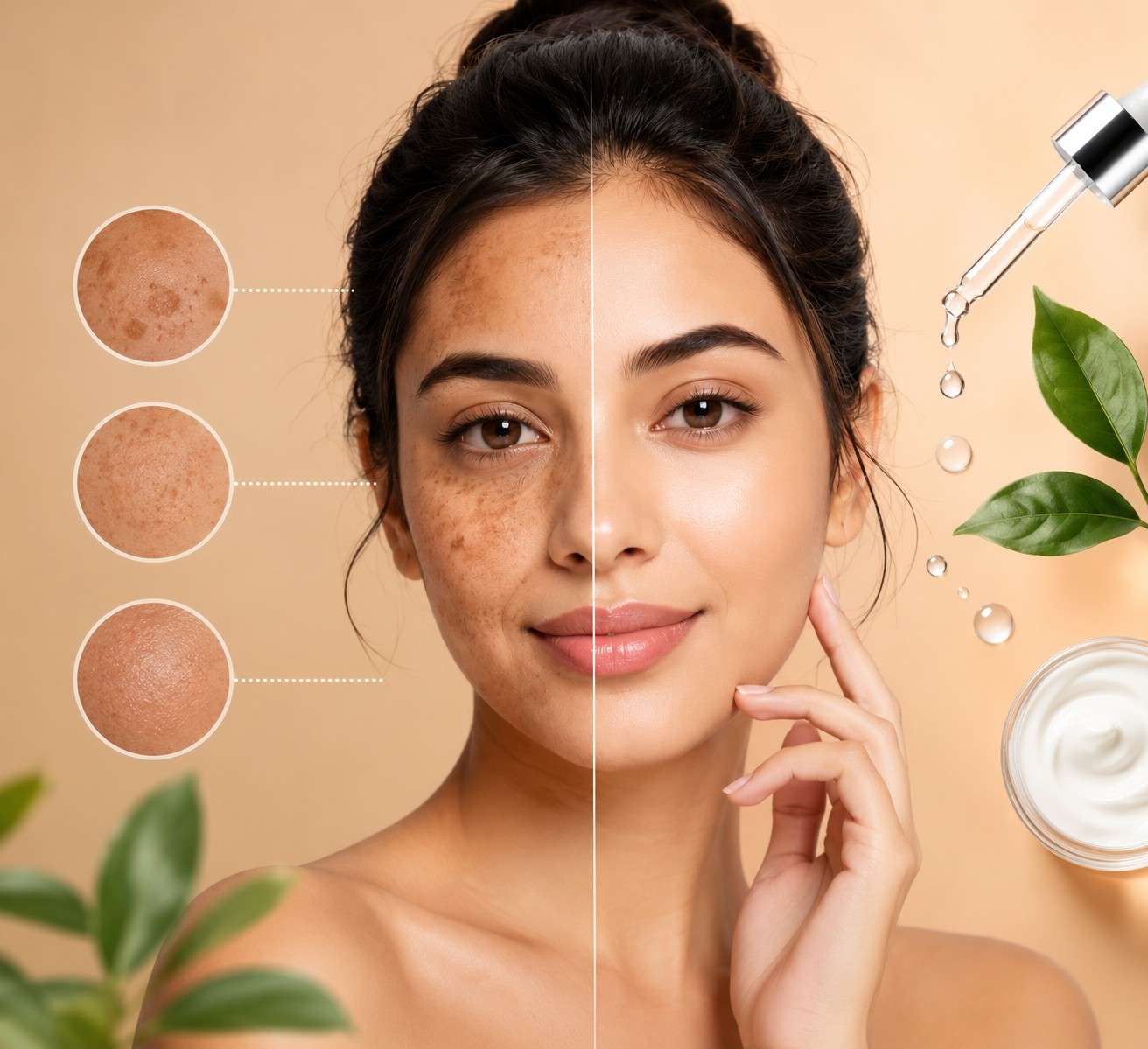 Skin pigmentation and dark spots